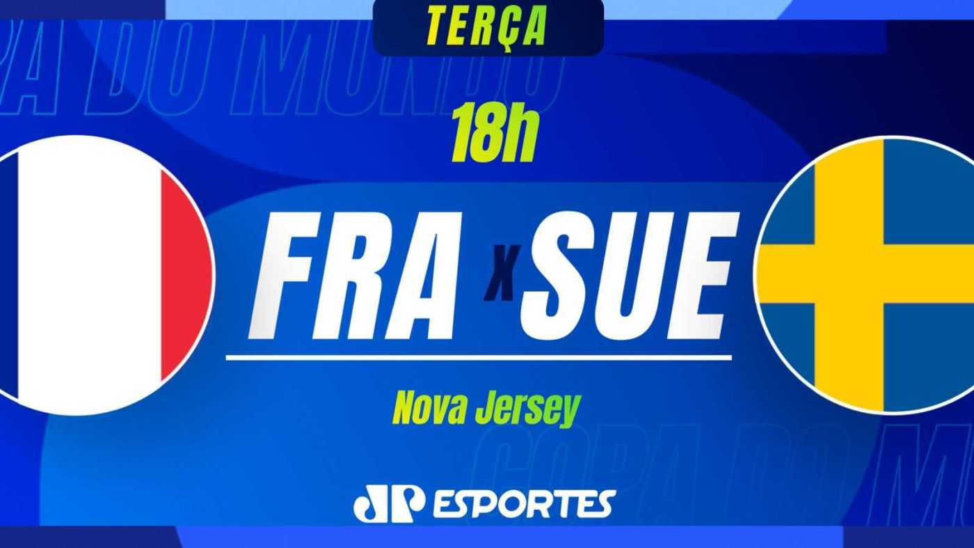 Copa do Mundo: França e Suécia acompanhe ao vivo