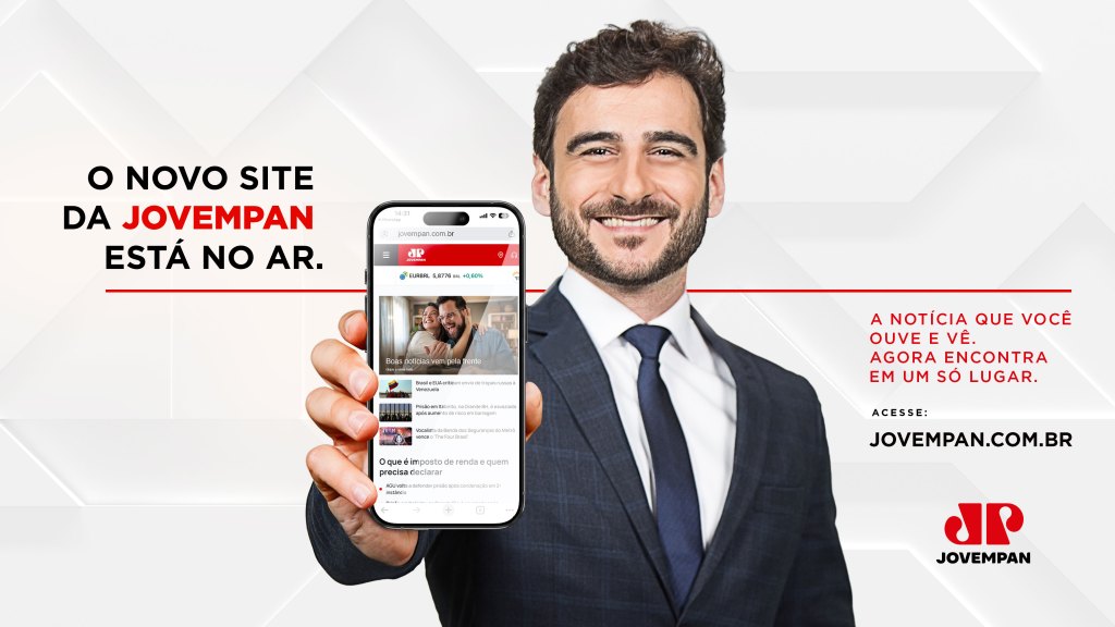 Jovem Pan lança novo portal com investimento em melhor experiência digital e na integração entre plataformas