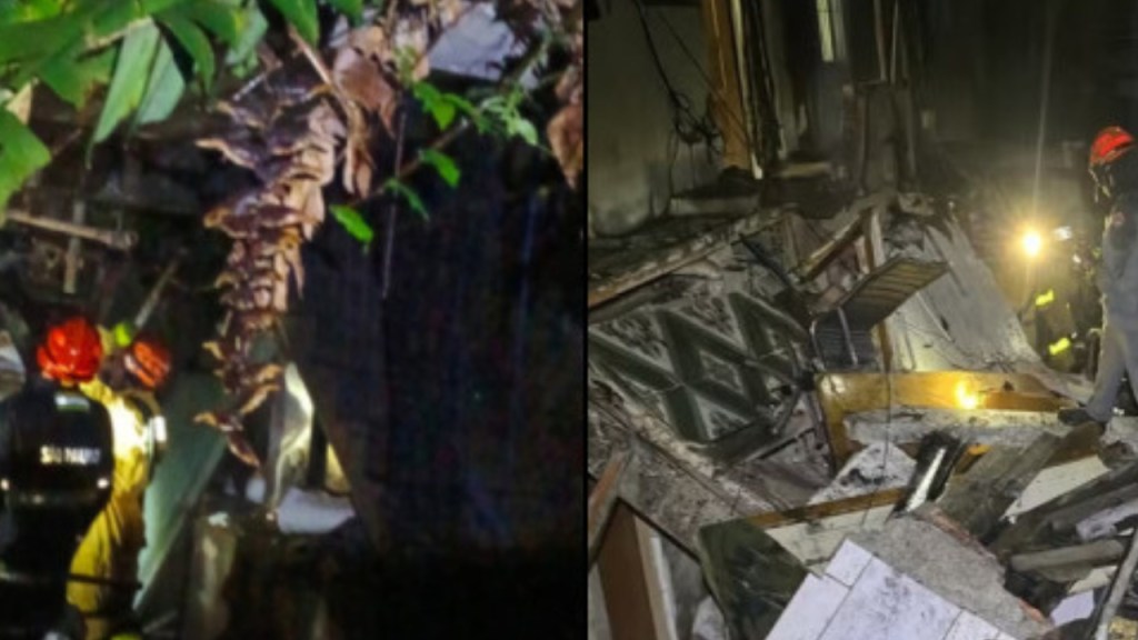Desabamento deixa uma pessoa morta e duas feridas na zona leste de SP