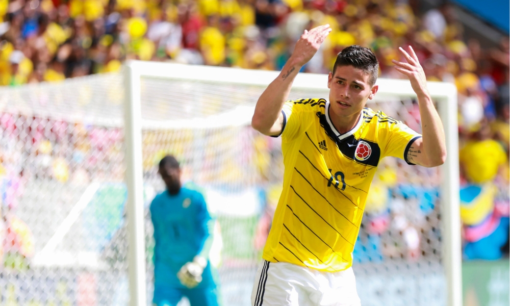 James Rodríguez - Seleção da Colômbia.
