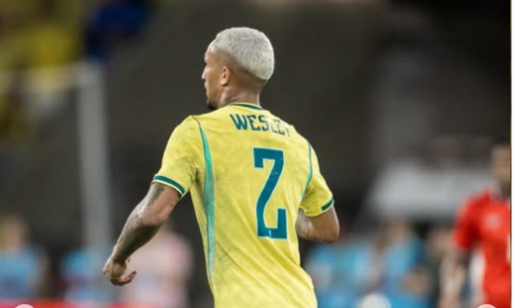 Wesley é cortado da Seleção após lesão; Éderson ocupa a vaga