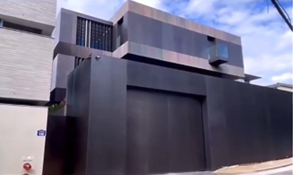 Casa do membro da banda de Kpop BTS, Jung Kook.
