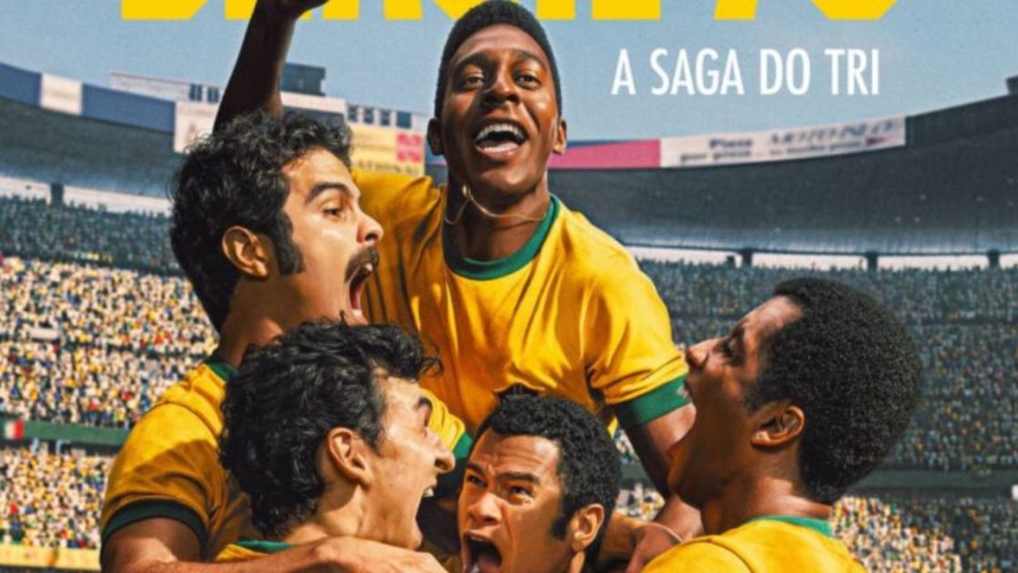 Poster da série 'Brasil 70 A Saga do Tri' da Netflix