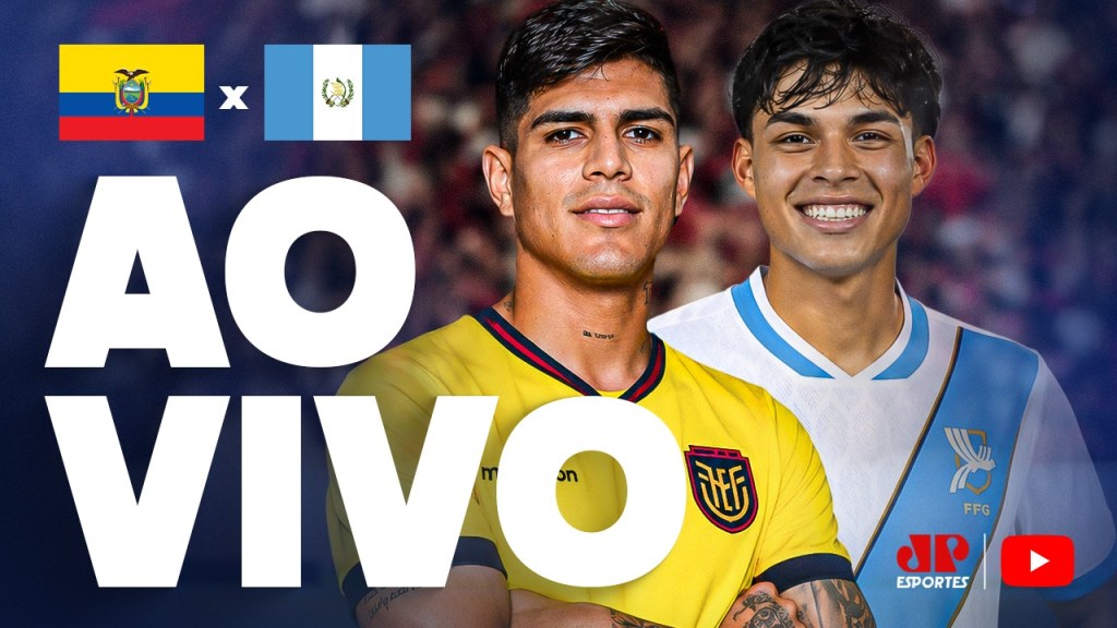 Equador x Guatemala: assista ao vivo à transmissão da Jovem Pan