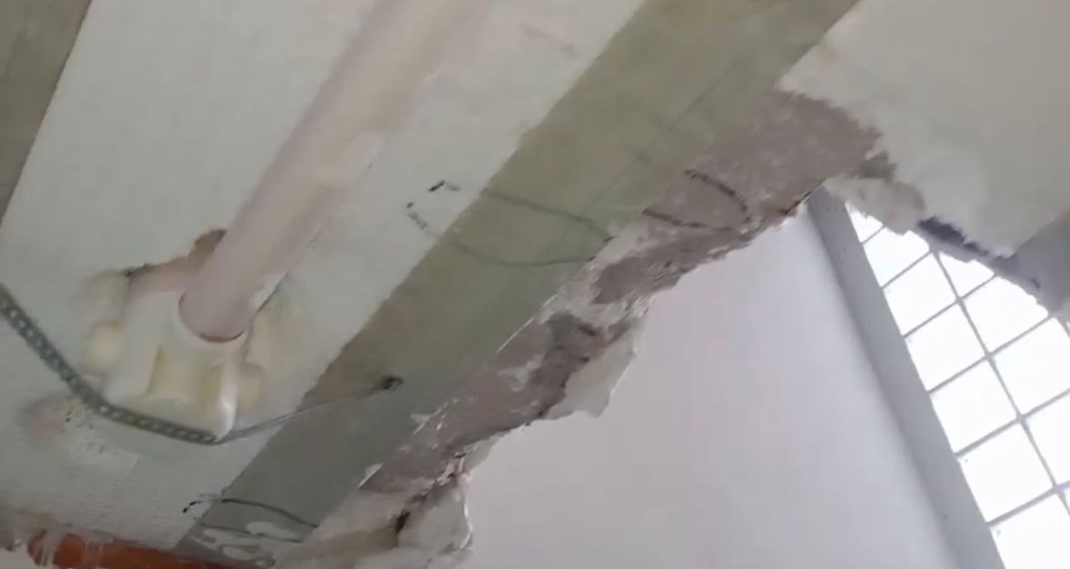 Dano estrutural em condomínio em Mauá