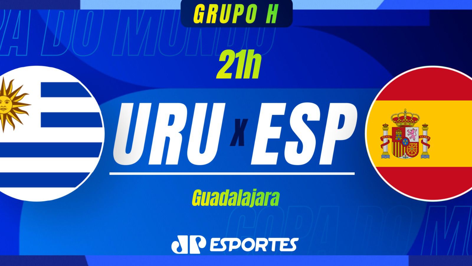 Copa do Mundo: Uruguai x Espanha acompanhe ao vivo