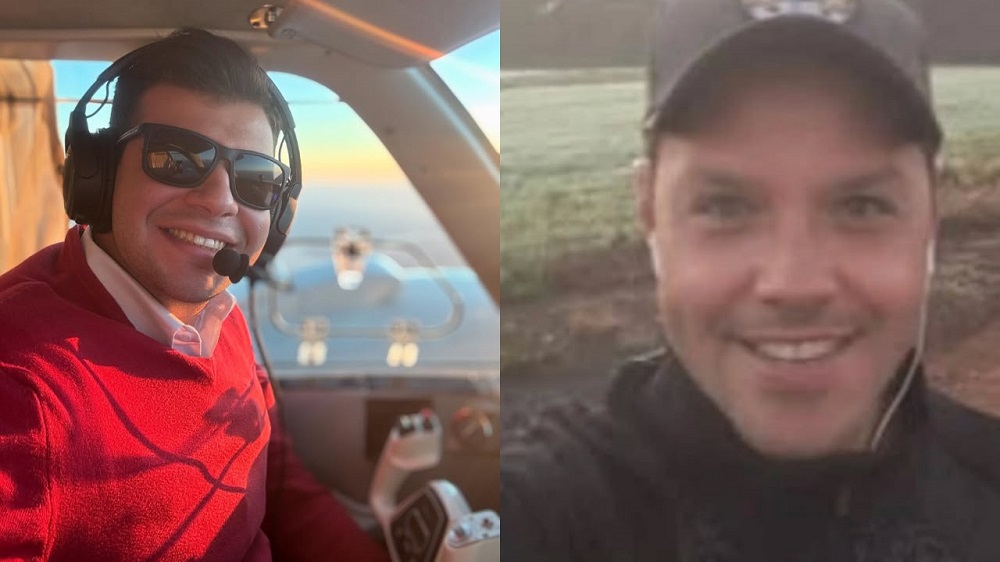Pilotos mortos em Marilía Fotos dos pilotos mortos em Marília