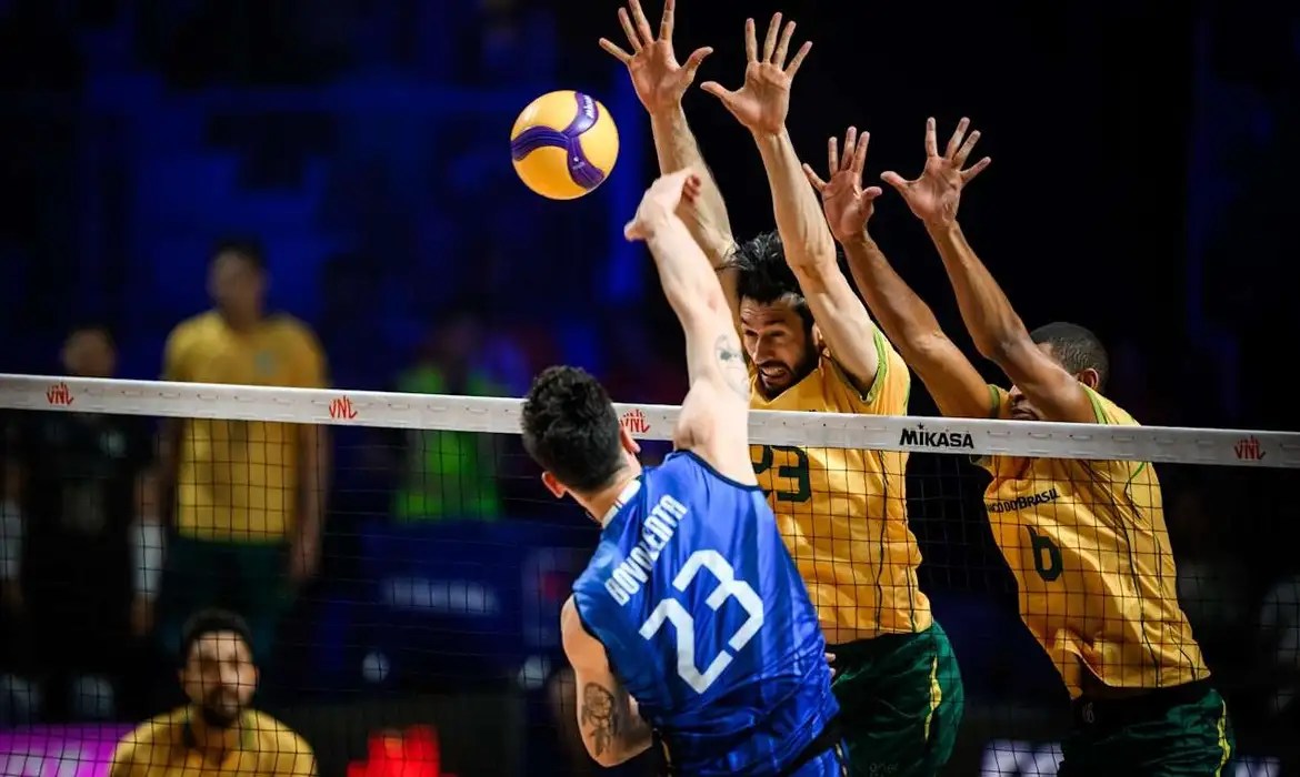 Brasil sofre 2º revés consecutivo na Liga das Nações em derrota para Itália