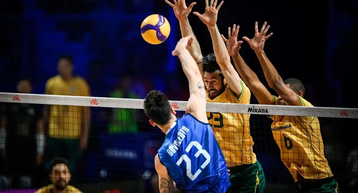 liga das nações de voleibol masculino
