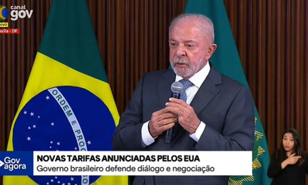 Lula diz que foi pego de surpresa com novas tarifas de Trump: ‘Brasil não pode aceitar’