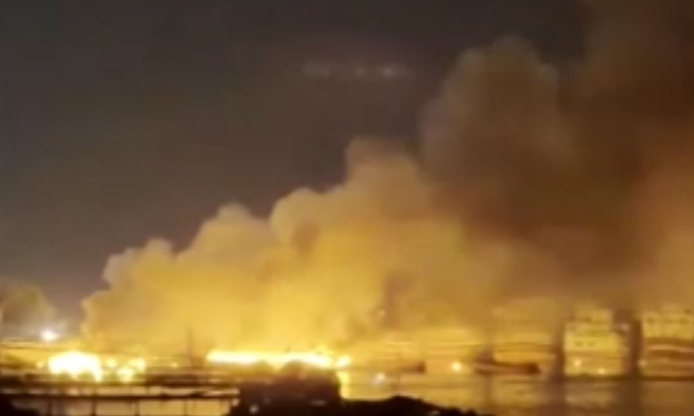 explosões irã