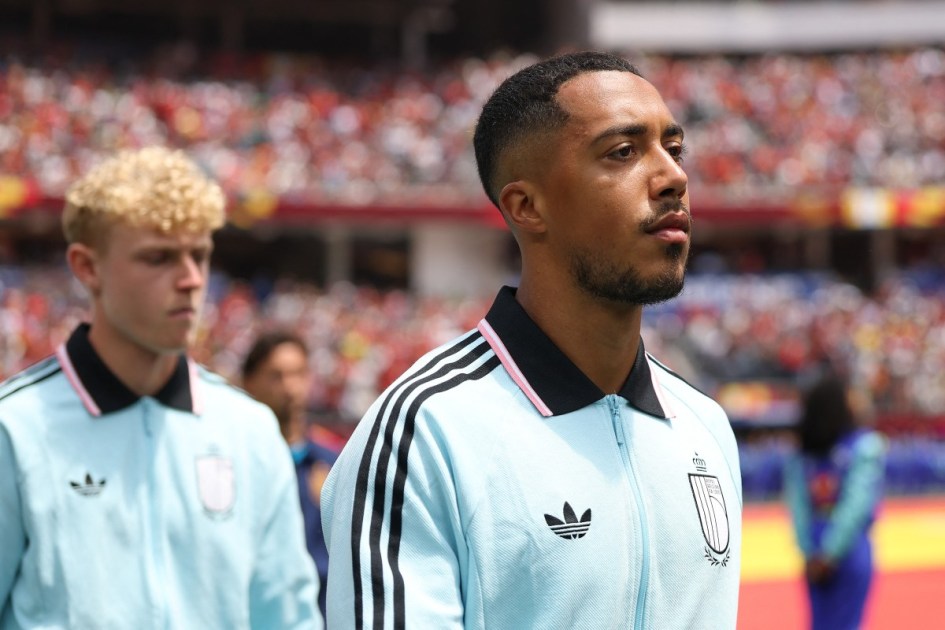 Youri Tielemans durante a Copa do Mundo