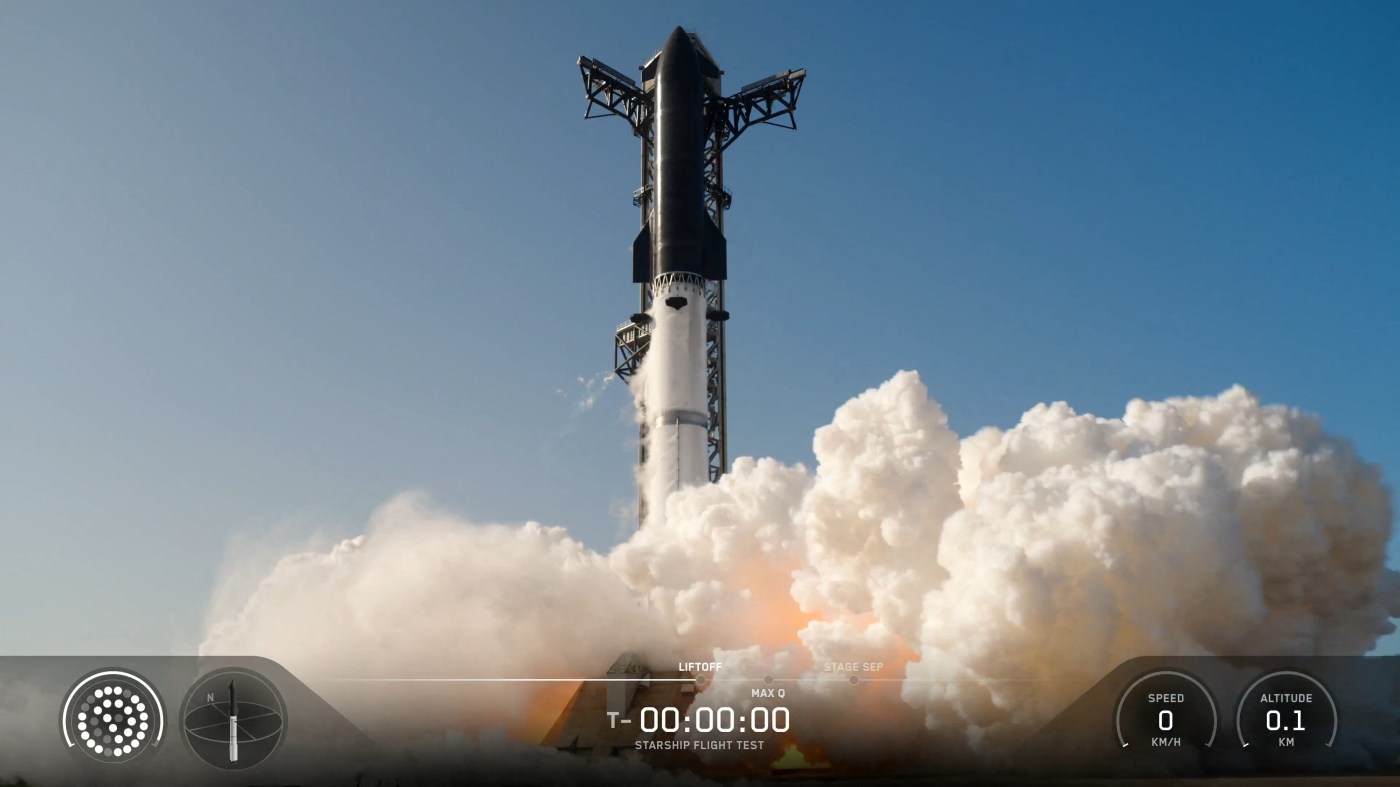 SpaceX realiza com sucesso voo teste da Starship, criada para ir à Lua e a Marte