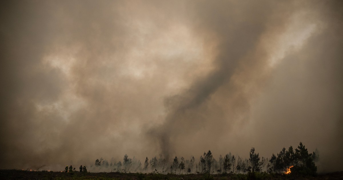 Incêndio ameaça Bordeaux e força evacuação de 325 mil pessoas na França e na Espanha | Jovem Pan