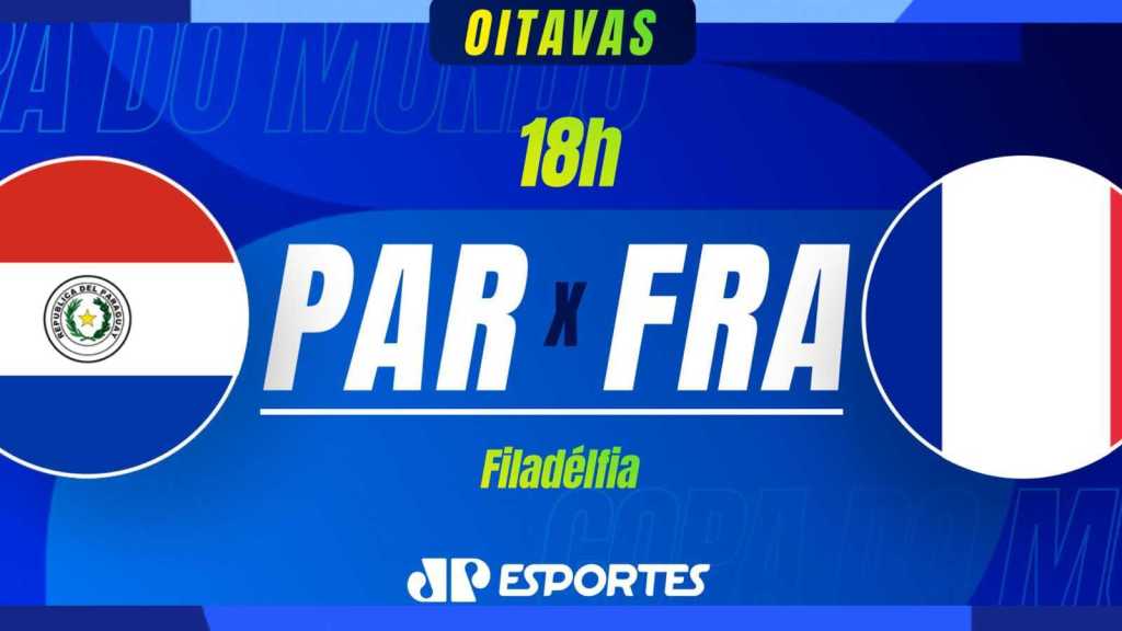 Copa do Mundo: Paraguai x França acompanhe ao vivo