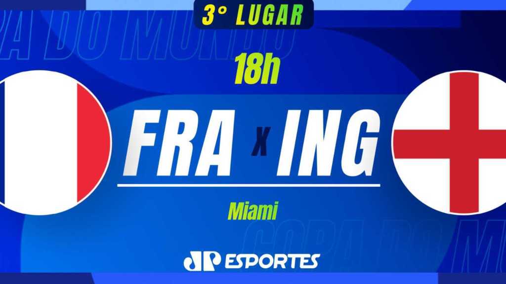 Copa do Mundo: França x Inglaterra acompanhe ao vivo