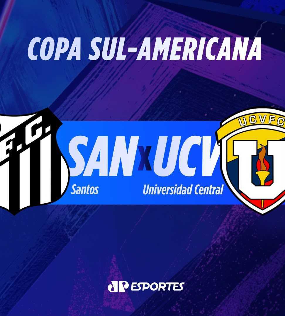 Santos x UCV: confira a transmissão da Jovem Pan ao vivo