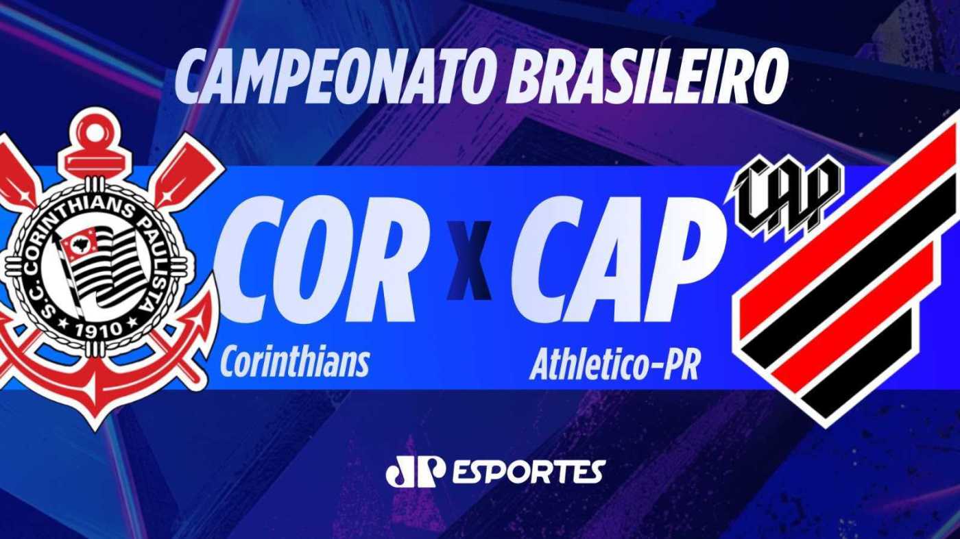 Corinthians x Athletico-PR: acompanhe ao vivo a transmissão da Jovem Pan