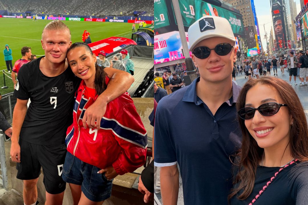 Ex-jogadora de futebol e influenciadora reservada: quem é a esposa de Haaland