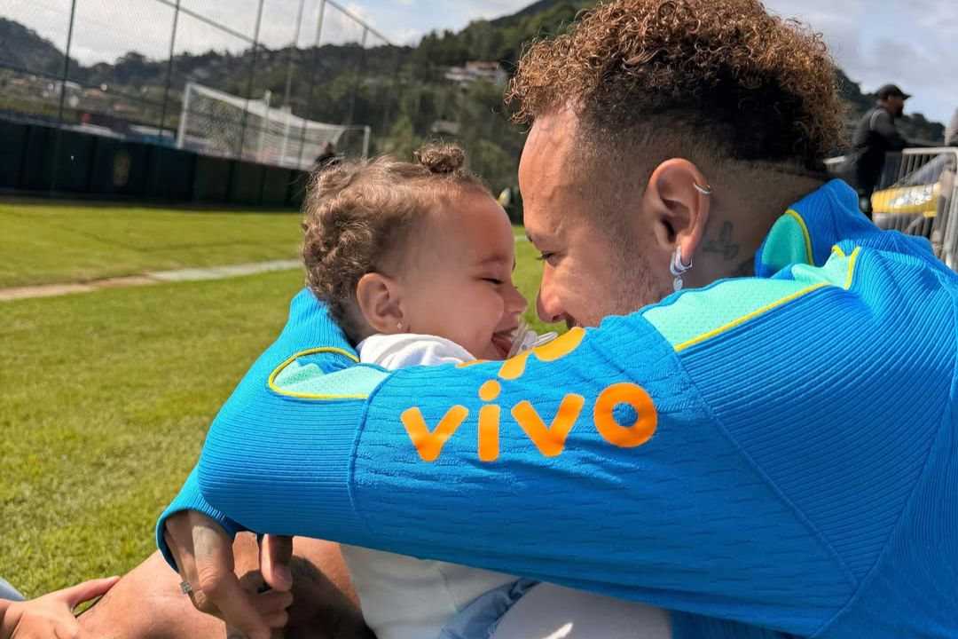 Filha de Neymar faz seu primeiro aninho em dia de jogo do Brasil