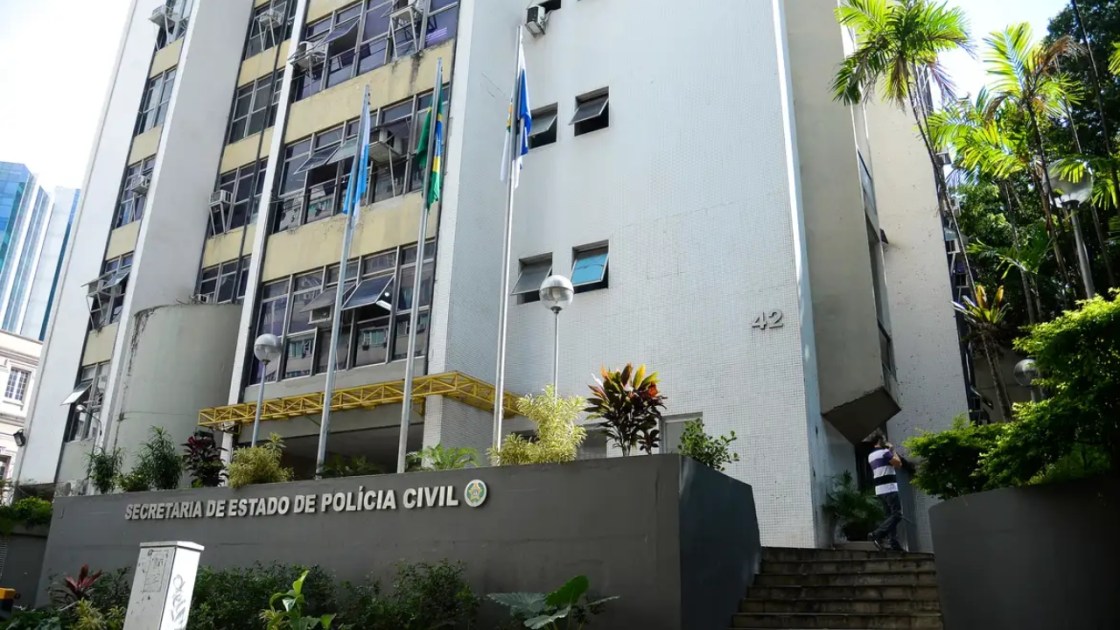 Escritório da Secretaria de Estado de Polícia Civil do Rio de Janeiro.