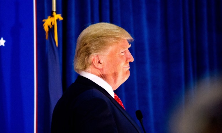 Presidente dos Estados Unidos, Donald Trump.