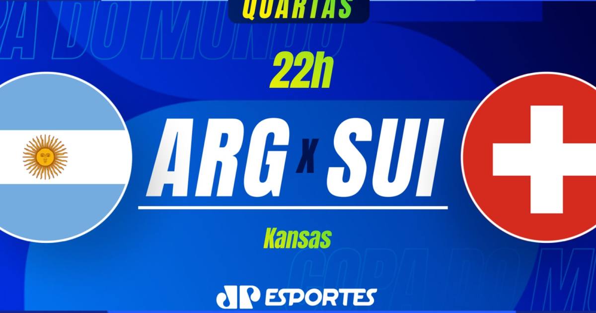 Copa do Mundo: Argentina x Suíça acompanhe ao vivo