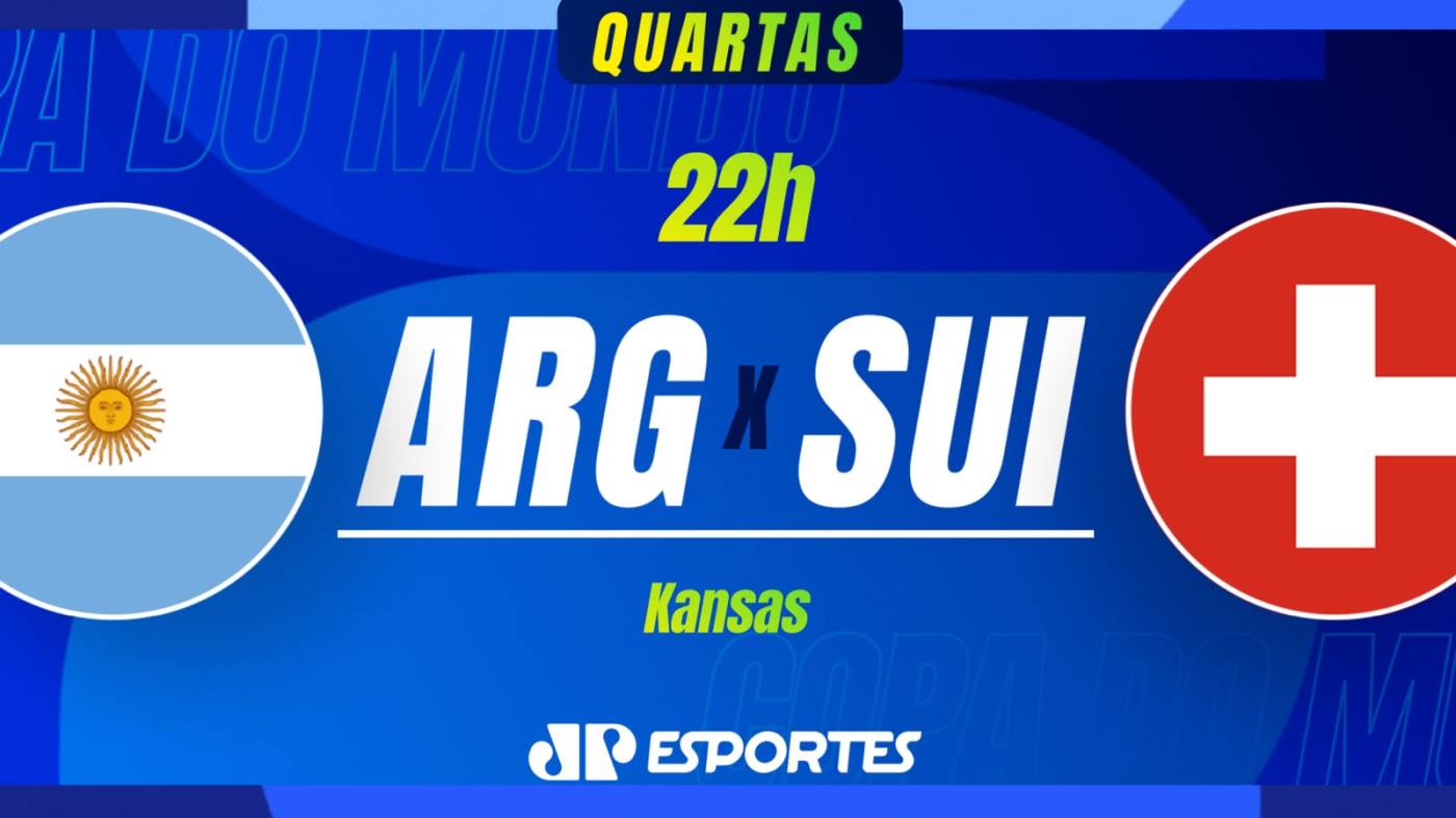 Copa do Mundo: Argentina x Suíça acompanhe ao vivo