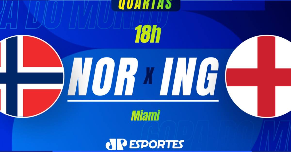 Copa do Mundo: Noruega x Inglaterra acompanhe ao vivo