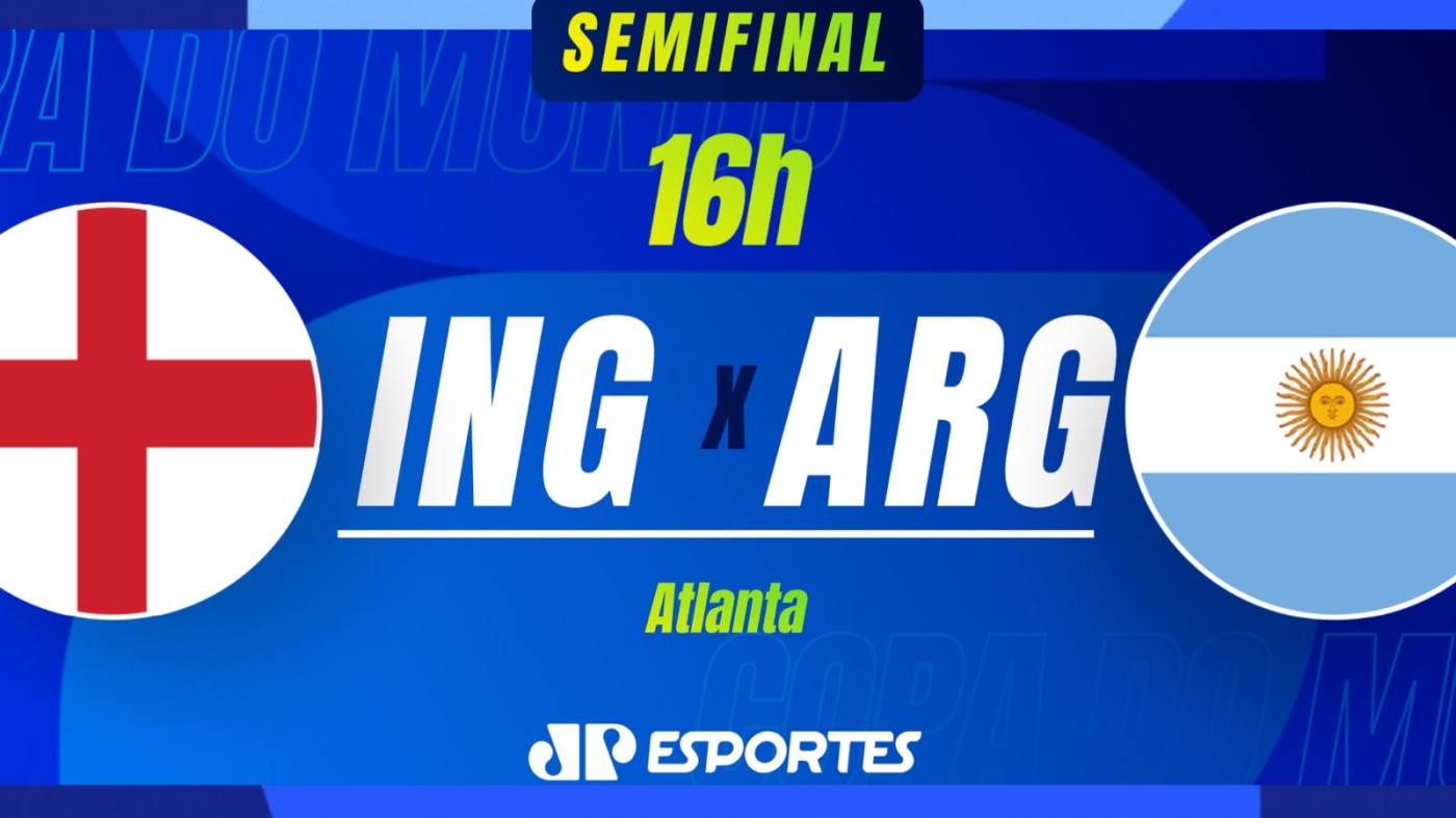 Copa do Mundo: Inglaterra x Argentina acompanhe ao vivo