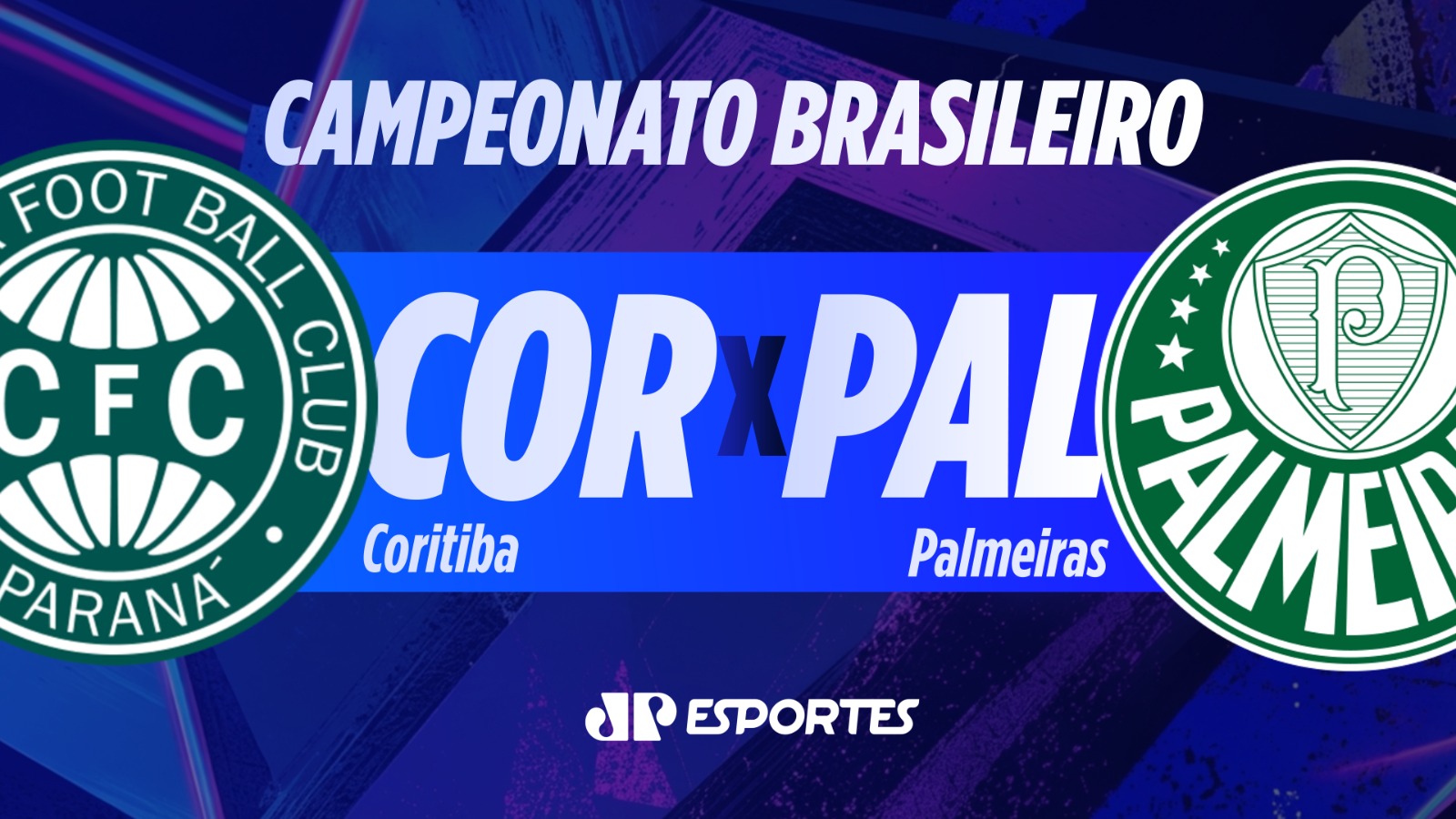 Coritiba x Palmeiras: confira a transmissão da Jovem Pan ao vivo