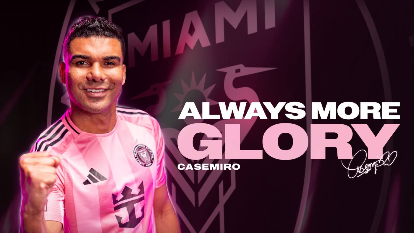 Casemiro é anunciado pelo Inter Miami e reforça projeto ambicioso do clube de Messi