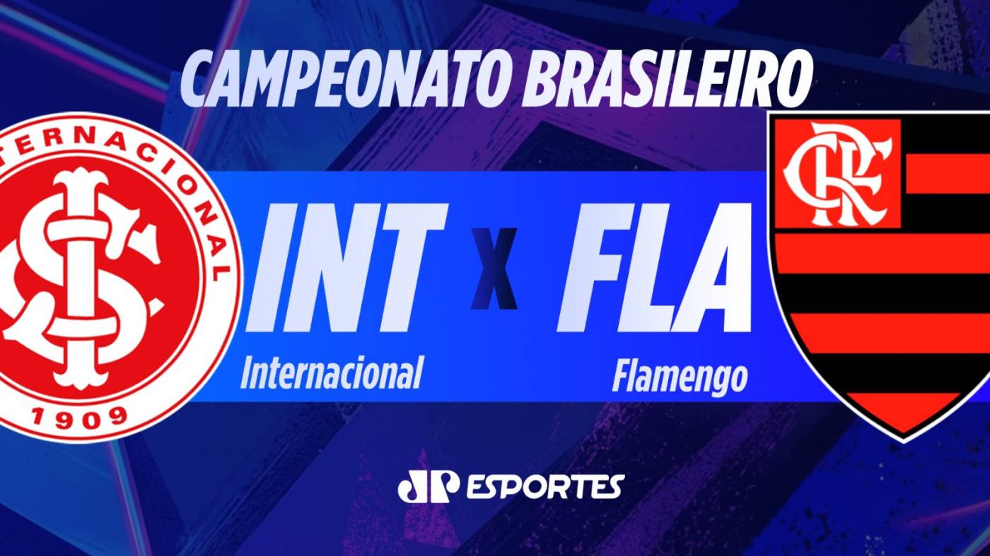 Internacional x Flamengo: acompanhe ao vivo a transmissão da Jovem Pan