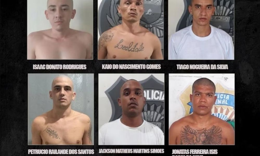 Presos cavam buraco em cela e fogem de prisão no Rio Grande do Norte