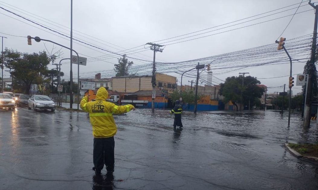 Chuva em Porto Alegre