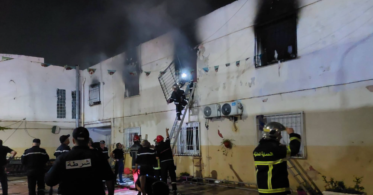 ‘Várias crianças’ morrem em incêndio em orfanato na Argélia