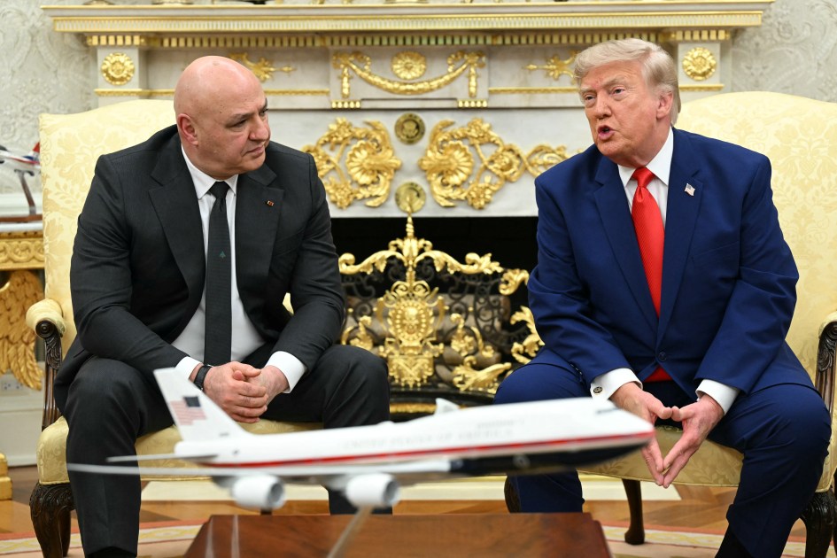 Joseph Aoun e Donald Trump