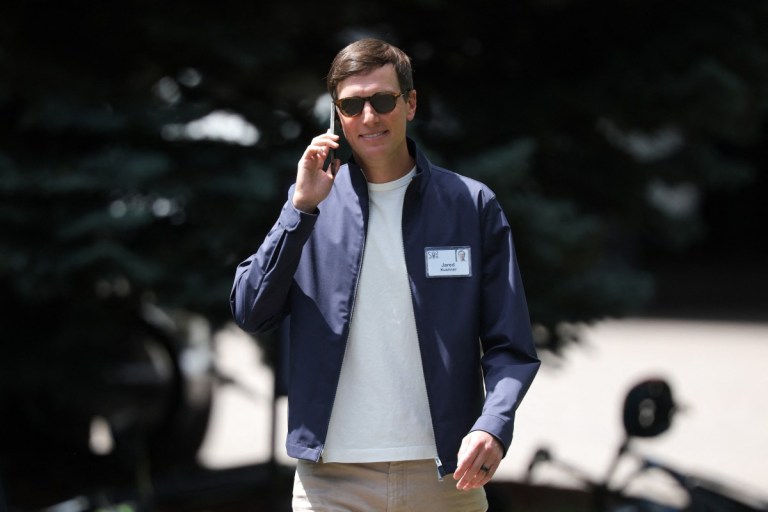 O fundador e CEO da Affinity Partners, Jared Kushner, participa da Conferência Sun Valley da Allen & Company no Sun Valley Lodge em 9 de julho de 2026, em Sun Valley, Idaho.