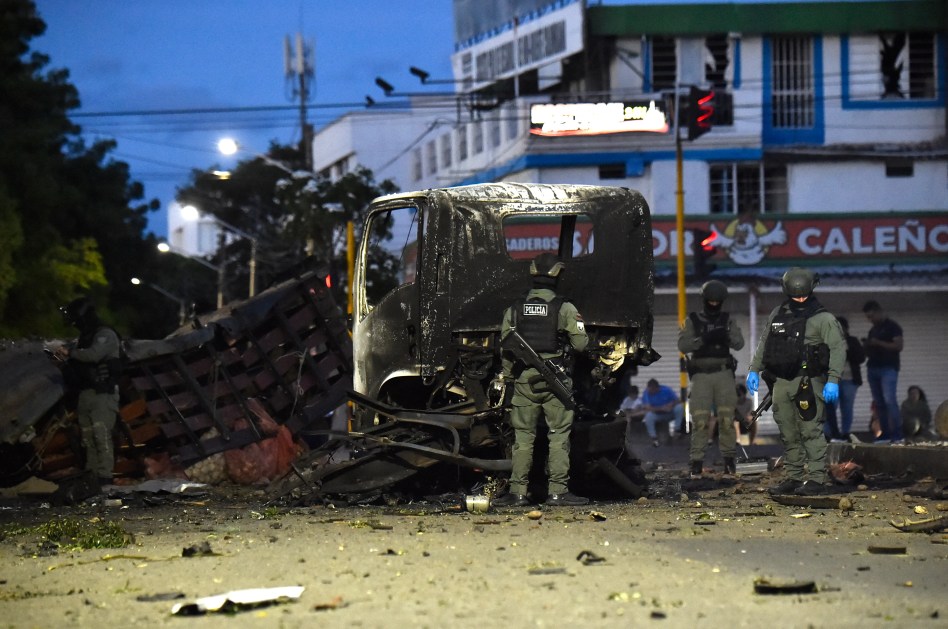 Caminhão-bomba explode na Colômbia dias antes da posse de Abelardo de la Espriella