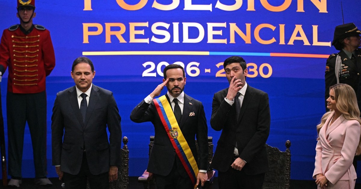 Abelardo de la Espriella toma posse como presidente da Colômbia