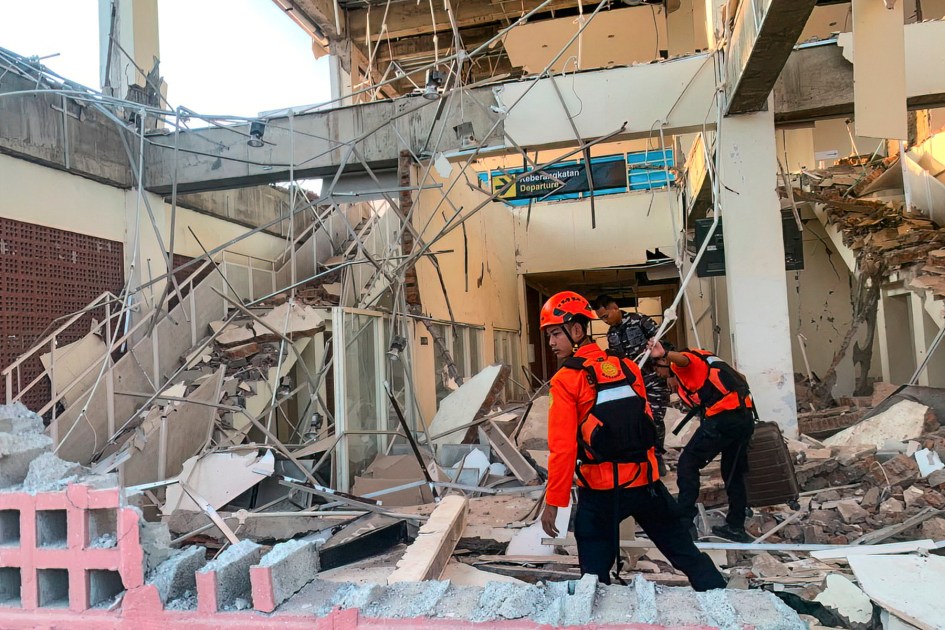 Terremoto na Indonésia
