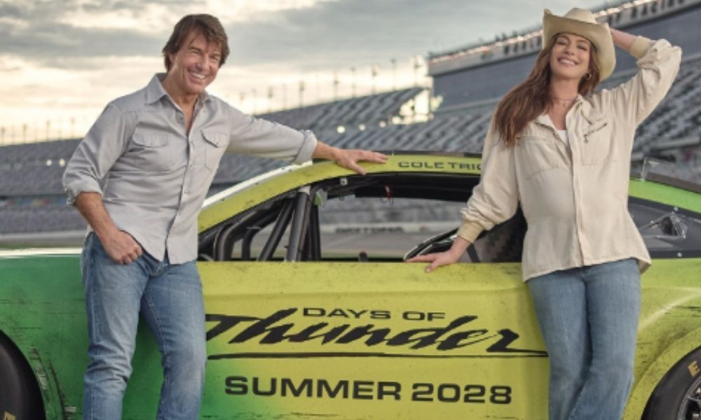 Anne Hathaway se junta a Tom Cruise em sequência de Dias de Trovão, clássico de 1990