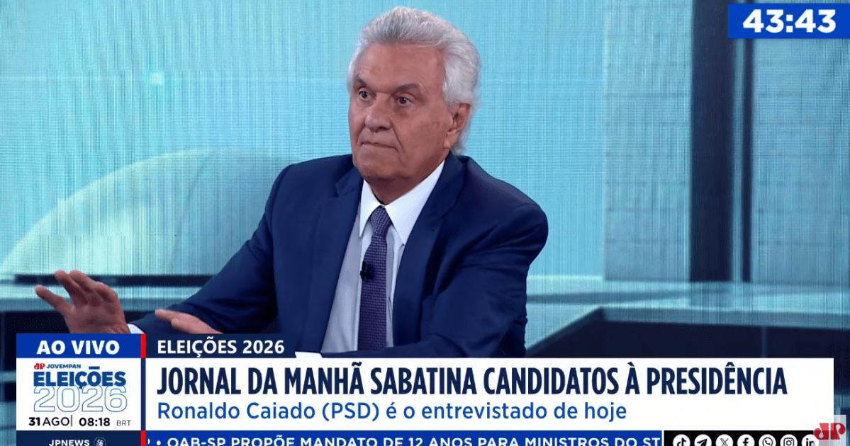 ‘PT é conivente com as facções’, afirma Caiado sobre crime organizado