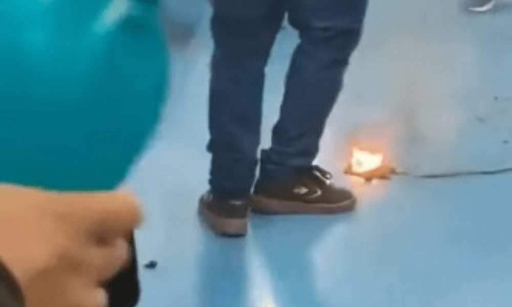 Homem fica ferido após powerbank explodir em trem da Linha 7-Rubi; veja