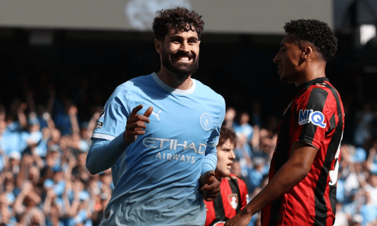 Com drama, City vira sobre o Bournemouth e vence na estreia da Premier League