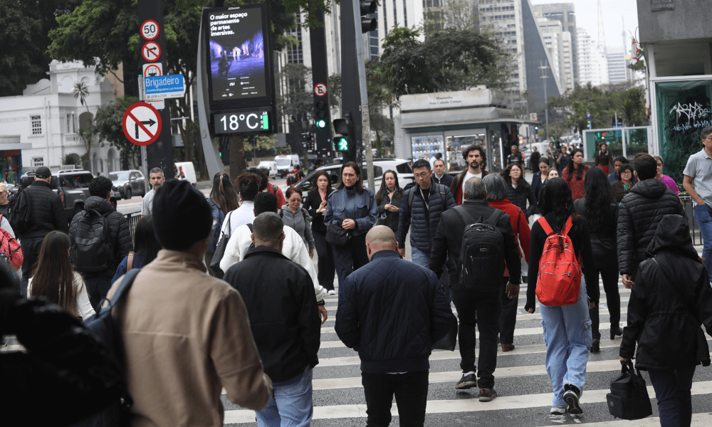 SP começa semana com tempo frio, mas tendência é de temperatura subir
