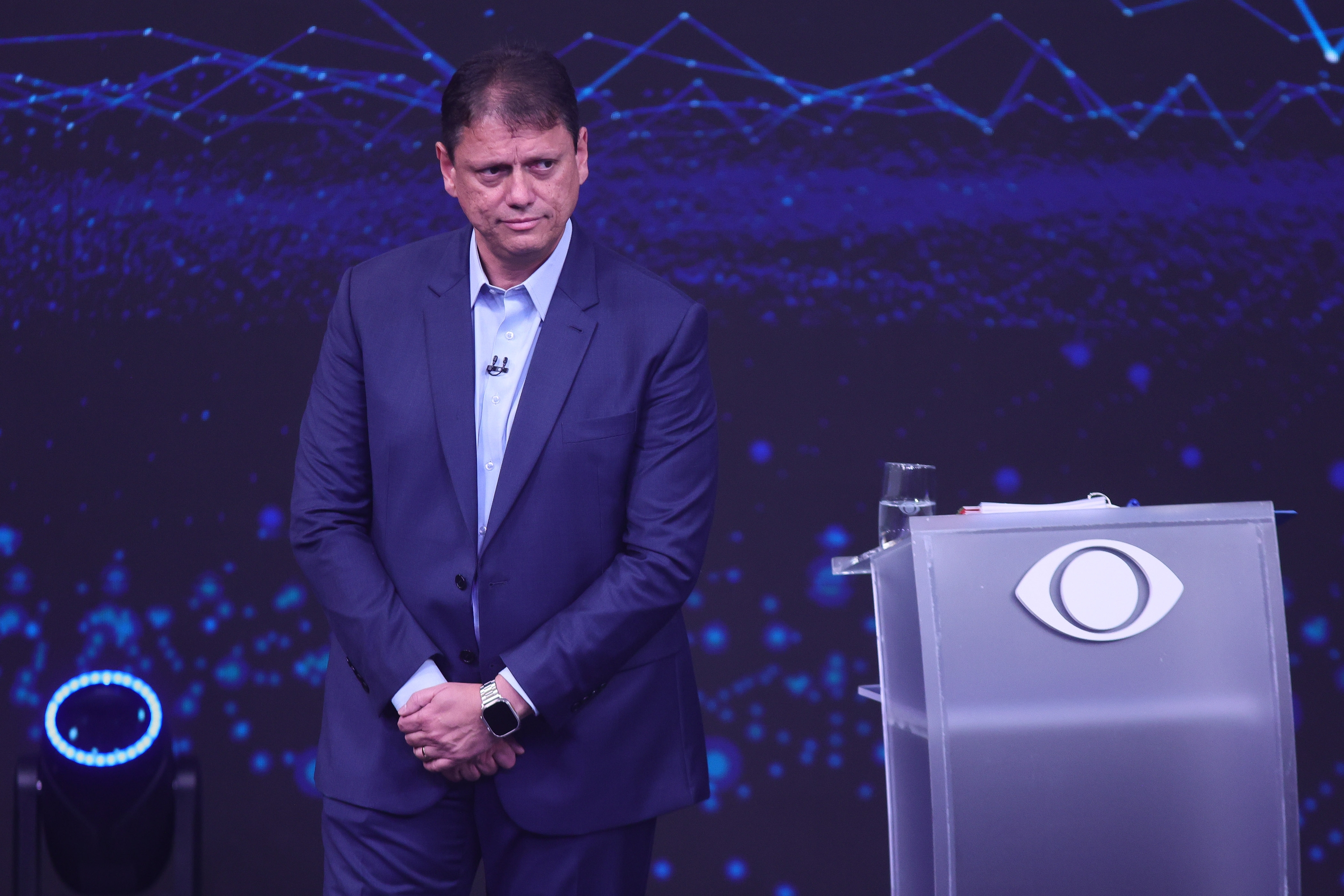 Vitória nas redes e mais ataques a Haddad: a avaliação da campanha de Tarcísio no debate