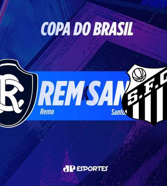 Remo x Santos: acompanhe ao vivo a transmissão da Jovem Pan