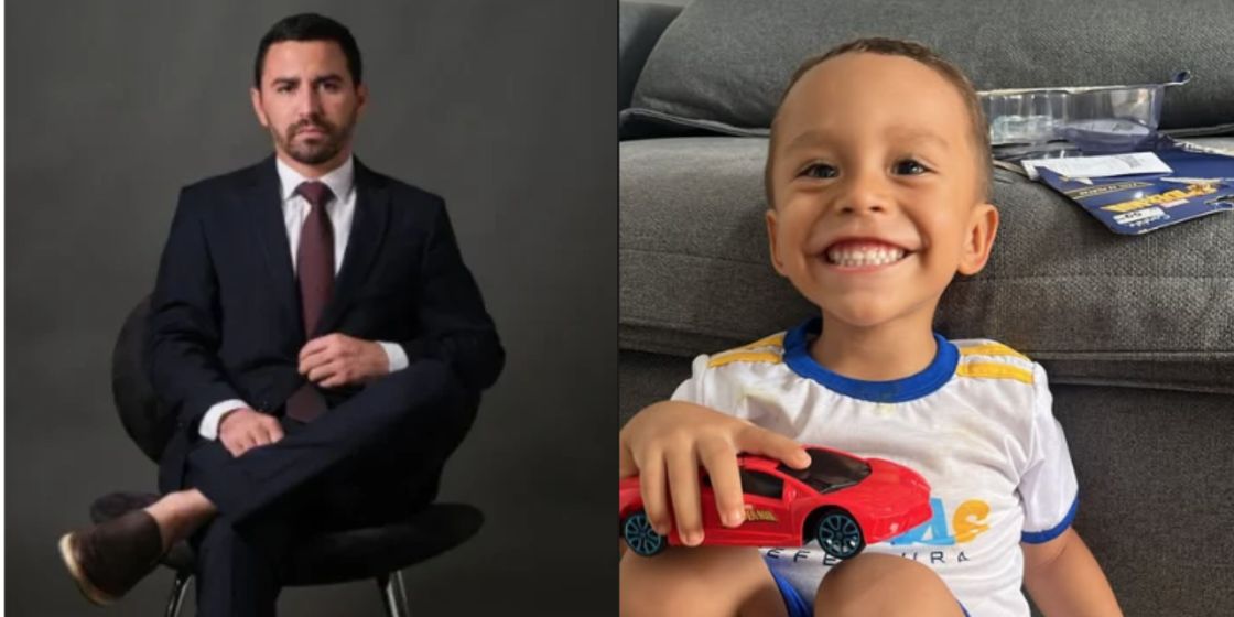 Igor Gustavo Veloso e seu filho, Gustavo Veloso