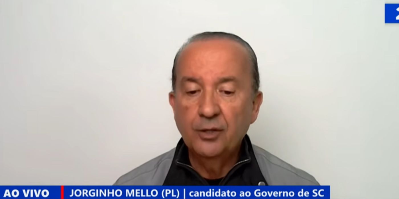Jorginho Mello diz que não vai privatizar estatais em SC, caso reeleito: ‘Entregam o esperado’